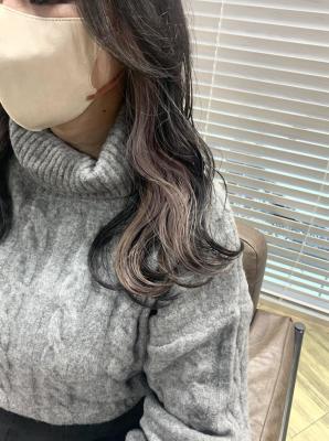 ショコラアッシュ　ヘルシースタイル　ふんわりカール　大人