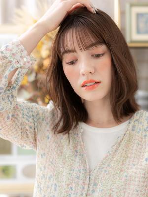 ミストバング大人ハイライト小顔くびれミディミルクチョコレート ミストバング大人ハイライト小顔くびれミディミルクチョコレート