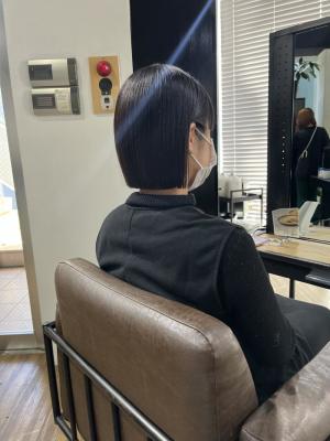 ショコラアッシュ　ヘルシースタイル　ふんわりカール　