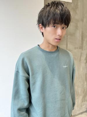 ナチュラル 束感 ショート