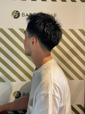 大人の刈り上げスタイル【BARBER-BAR】