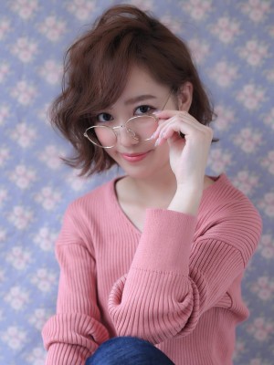 外ハネカール★耳かけボブ