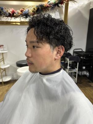 ショコラアッシュ　ヘルシースタイル　ふんわりカール　大人