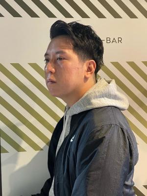 大人の刈り上げスタイル【BARBER-BAR】