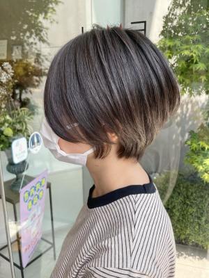 大人かわいいショーボブ
