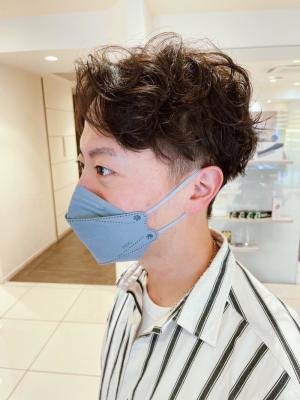 大人の緩めニュアンスパーマ