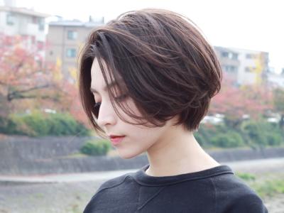 大人可愛いショートボブ