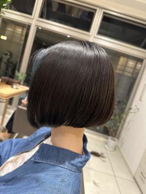 インナーカラー（ブルー）