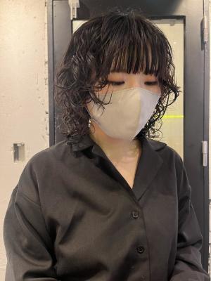 スパイラルパーマ