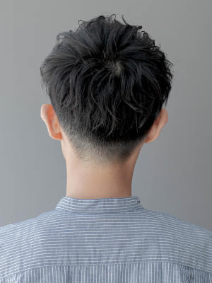 【直毛の方におすすめパーマ】短髪ソフトスパイラルパーマのイメージ画像