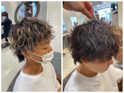ウルフ×波巻きツイスパ☆横浜