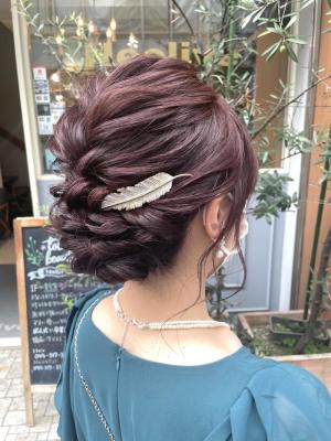 結婚式、浴衣ヘアセット【横浜】