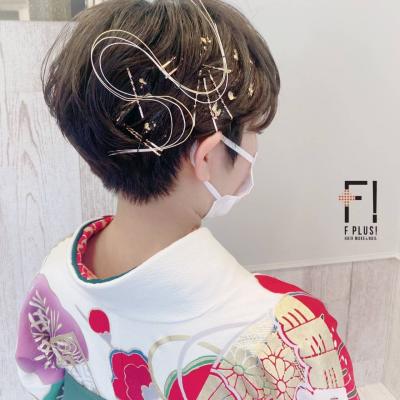 hairmake&nail F PLUS！× 袴ヘアのイメージ画像