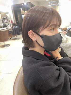 扱いやすいミニボブ☆横浜