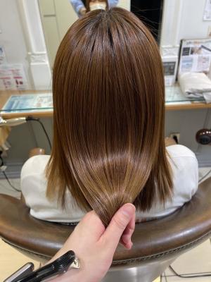 後ろ姿マイナス10歳☆超音波ケア髪質改善　艶髪　【横浜】