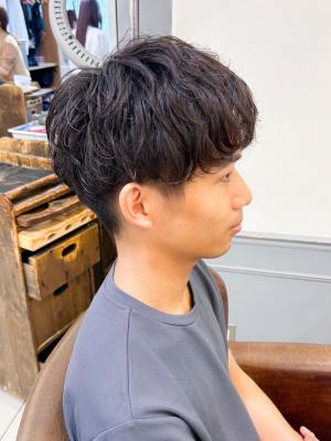 横浜☆無造作パーマ  ニュアンスパーマ ツーブロ