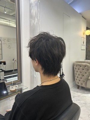 表参道/メンズカット/メンズウルフ/マッシュウルフ/パーマ 表参道/メンズカット/メンズウルフ/マッシュウルフ/パーマのイメージ画像