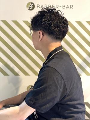 大人のパーマスタイル【BARBER-BAR】