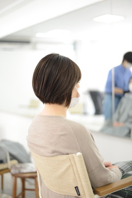 大人ショートボブ