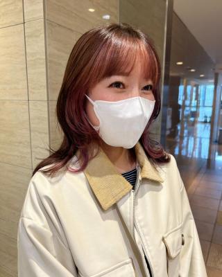 前髪インナーからわ/naomi 前髪インナーからわ/naomiのイメージ画像