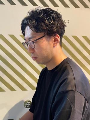 大人のパーマスタイル【BARBER-BAR】