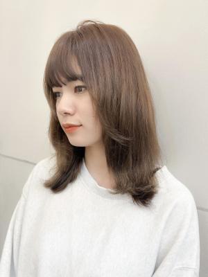 ブリーチなしでつくるベージュカラー【横浜】k