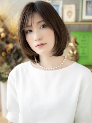 大人ハイライト艶カラーショートマッシュボブ ヘルシースタイル 大人ハイライト艶カラーショートマッシュボブ ヘルシースタイル