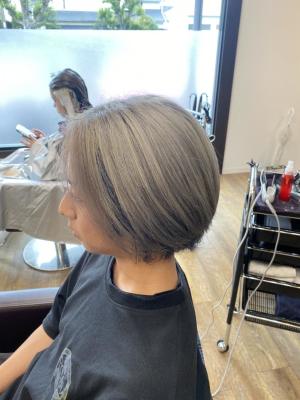 silver×Blue