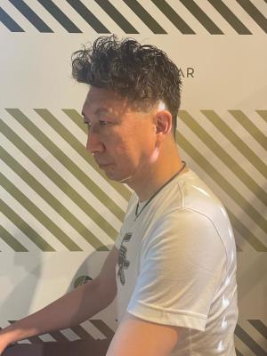 大人のパーマスタイル【BARBER-BAR】