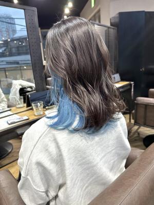 大人可愛いチョコレートモードプリカール外ハネボブ