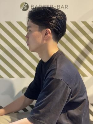サイドパートスタイル【BARBER-BAR】
