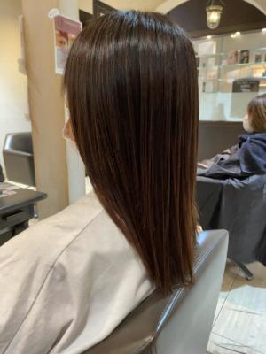 髪質改善ストレート