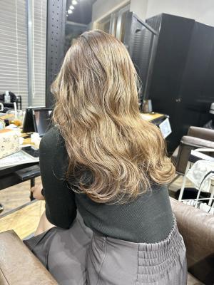 大人可愛いチョコレートモードプリカール外ハネボブ