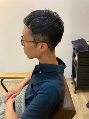 お客様髪質改善データ（メンズカット）