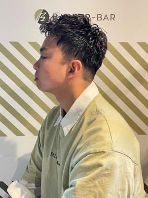 大人のパーマスタイル【BARBER-BAR】