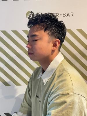 大人のパーマスタイル【BARBER-BAR】