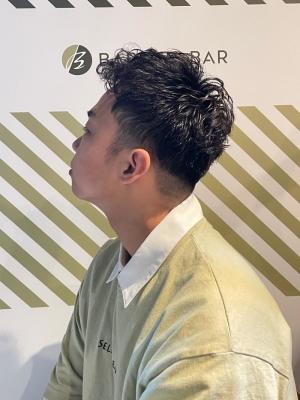 大人のパーマスタイル【BARBER-BAR】