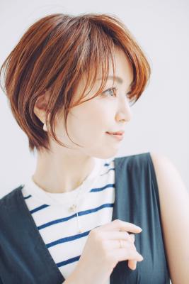 20代30代40代／大人可愛い丸みショート