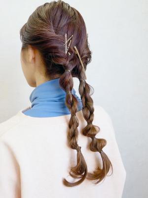 三軒茶屋_レディース_ロング_ヘアアレンジ_ヘアセット_小顔 三軒茶屋_レディース_ロング_ヘアアレンジ_ヘアセット_小顔