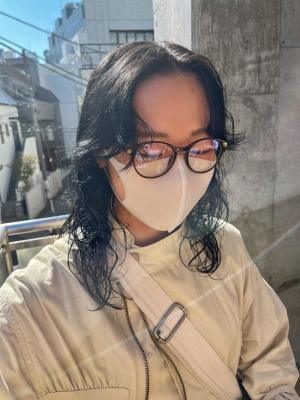 大人可愛いチョコレートモードプリカール外ハネボブ