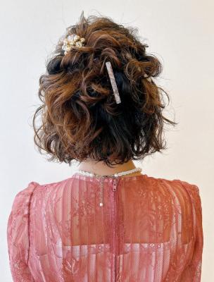 結婚式 二次会 女子会 デート ヘアアレンジ