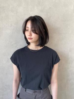miu&清水大誠　顔周りレイヤーボブ♪
