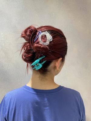 浴衣ヘアアレンジ