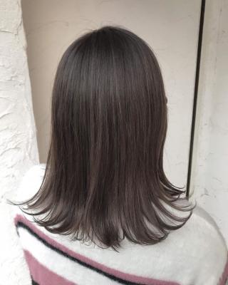 ハイライト×アッシュベージュ