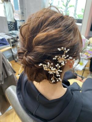 斜めバング/グレージュカラー/デザインカラー/学芸大学