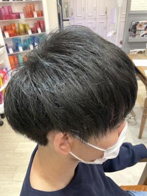 マッシュなアッシュグレー