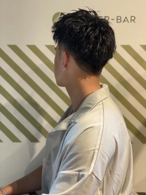 BARBER-BAR癖毛風パーマ