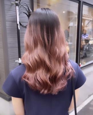 ピンクベージュ☆