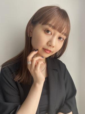 ストレートヘア