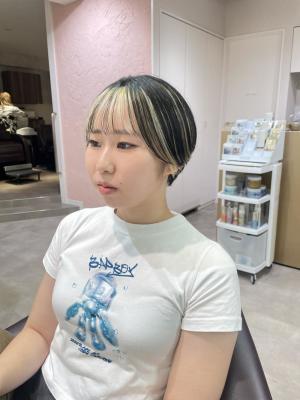 デザインカラー　ショート
